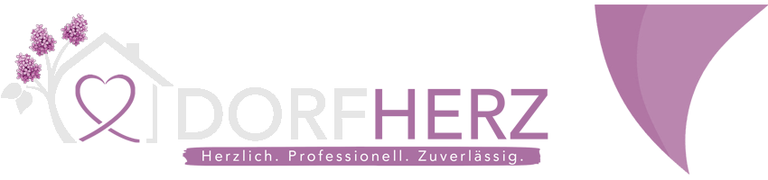 Logo DorfHerz - Haushaltsnahe Dienstleistung & Betreuung